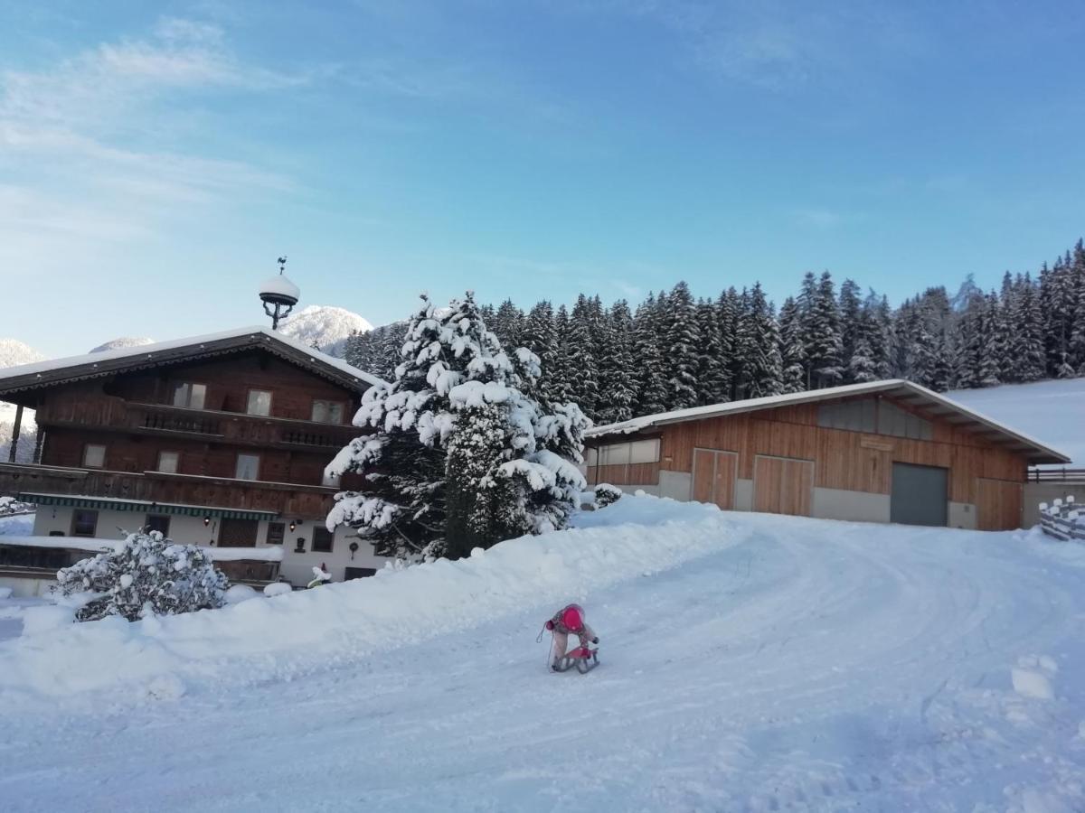 Ferienwohnung Angererhof Reith im Alpbachtal Buitenkant foto